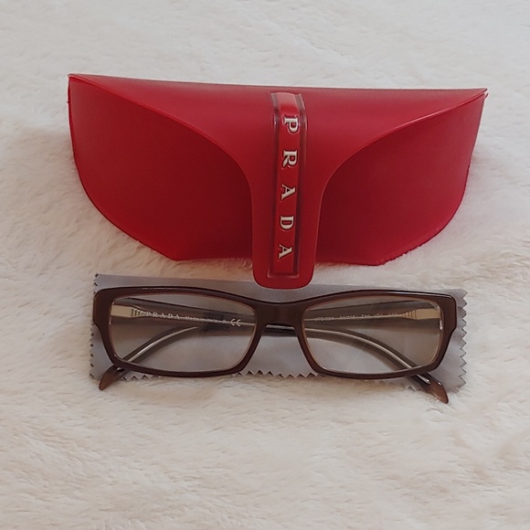 Prada glasses. Barely used. - Picture 1 of 8